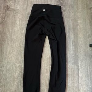 Size 2 black soft lululemon leggings